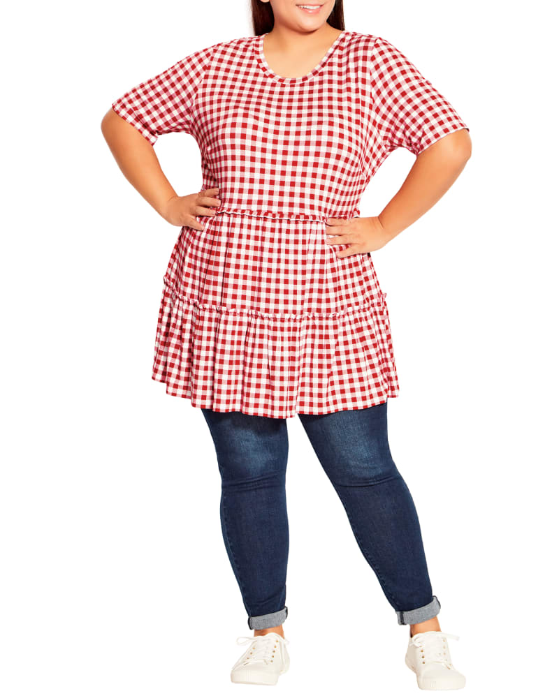Plus size model wearing  by avenue | Dia&Co | dia_product_style_image_id:202638